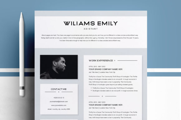 Download Professional Resume Template / 3 Page CV - Premium Resources