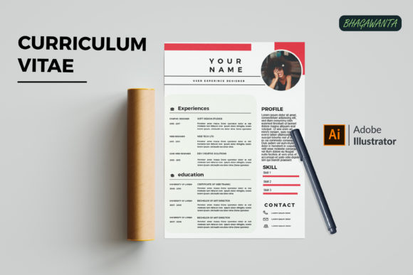 Download CV Resume Template #430 - Premium Resources